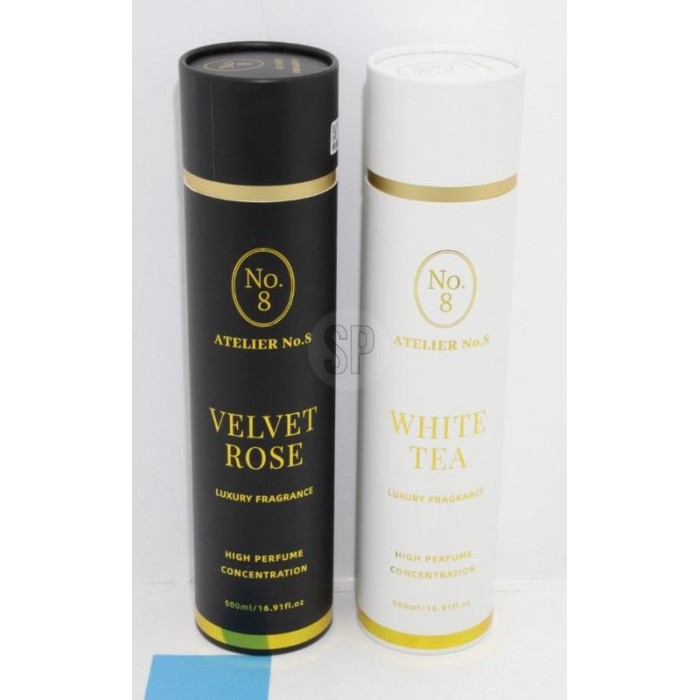 DIFFUSORE VETRO SCATOLATO 500 ML. 2 FRAGRANZE